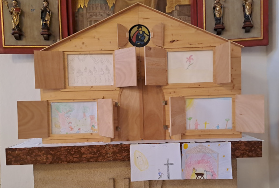 Adventshaus zum 4. Advent