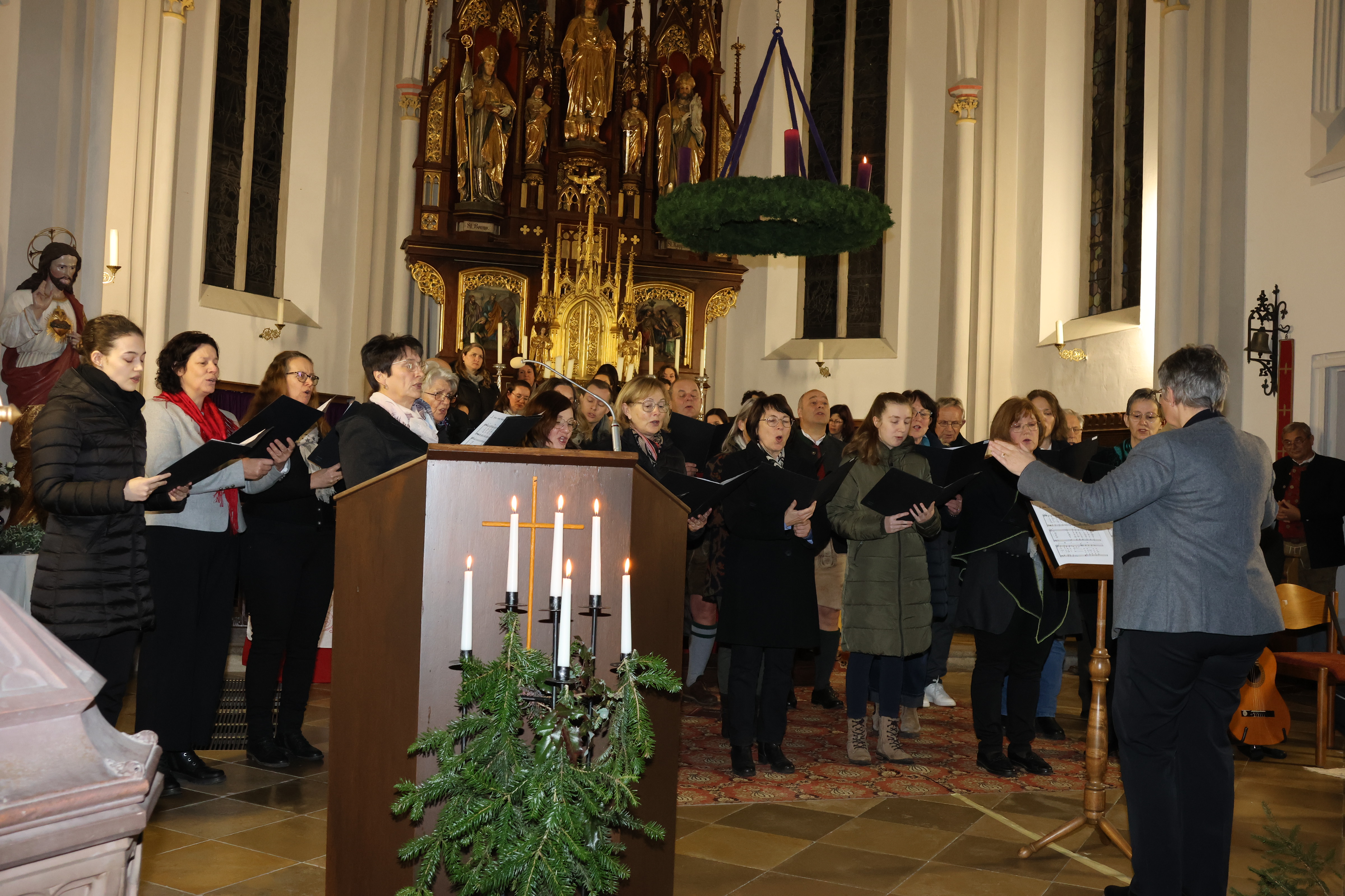 Adventssingen 2025 Kirchenchor Gammelsdorf