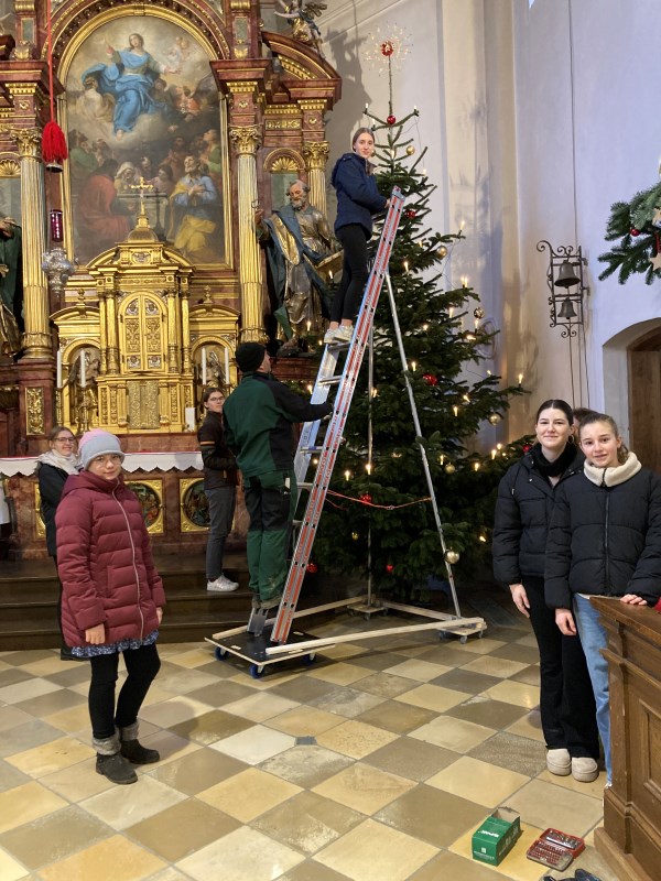 Taufkirchen, Wambach, Weihnachten, Ministranten