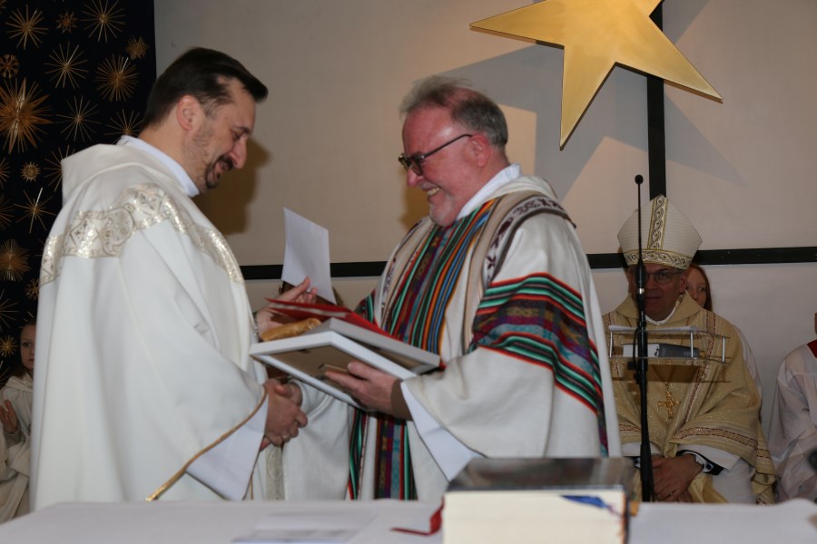 Verabschieung durch Pfr. Marek Bula