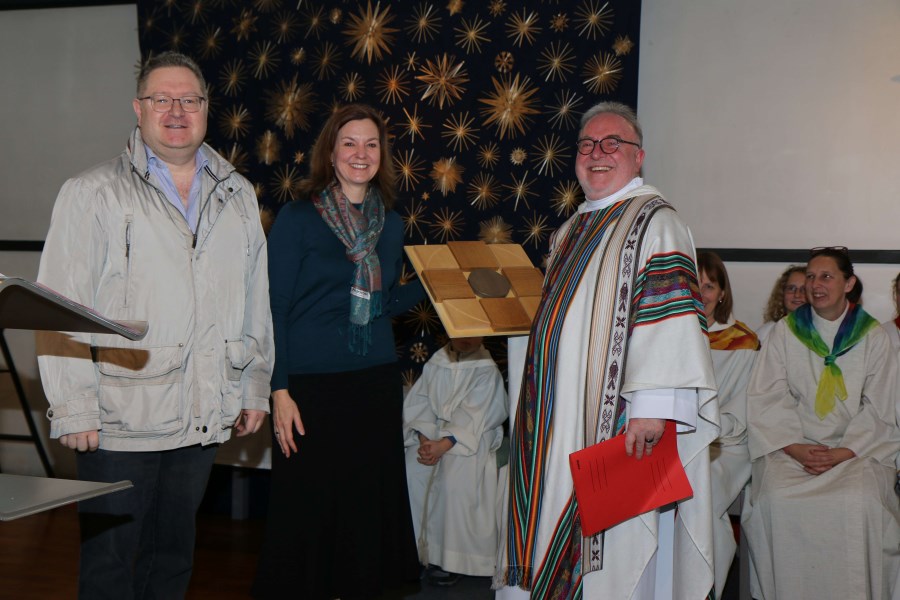 Verabschiedung durch PVR Vorsitzende C. Pilz und A. Loderer