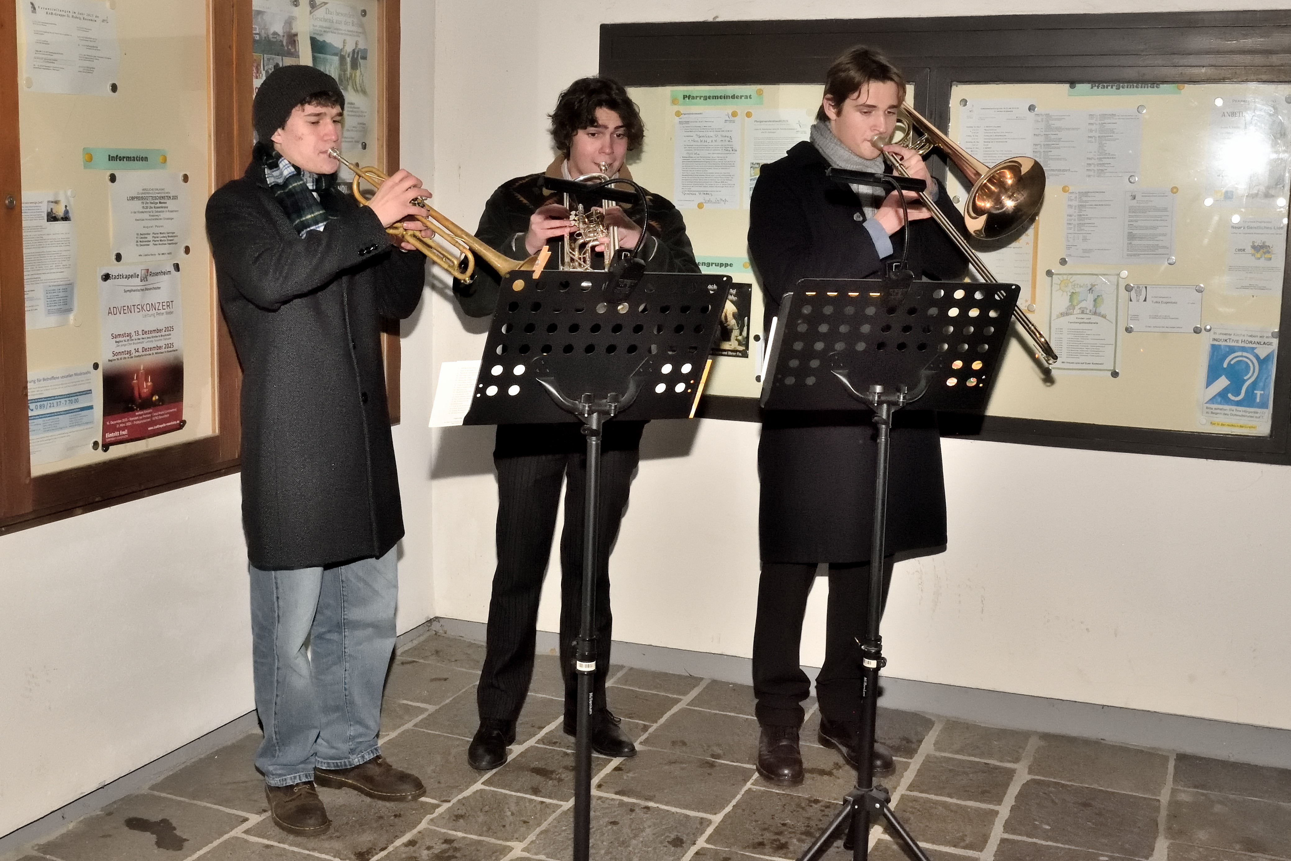 Nachklang auf dem Kirchplatz