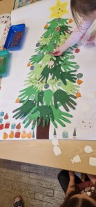 gemeinschaftsarbeit Tannenbaum