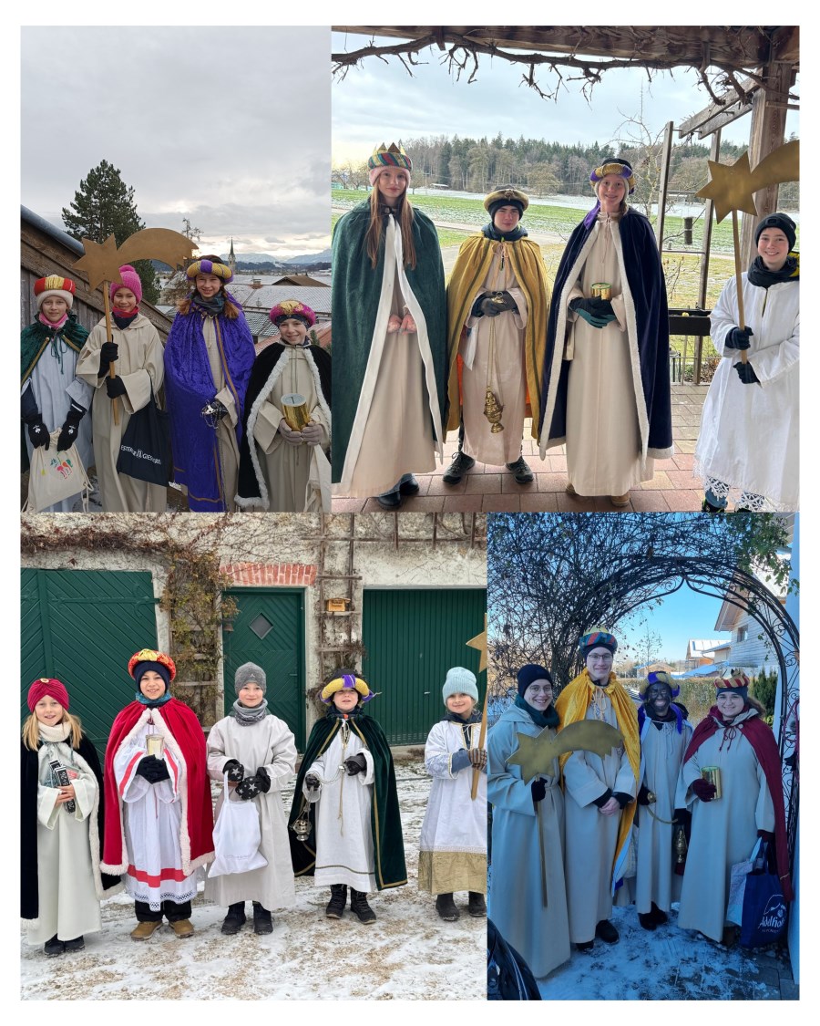 Die Tenglinger Sternsingergruppen 2026