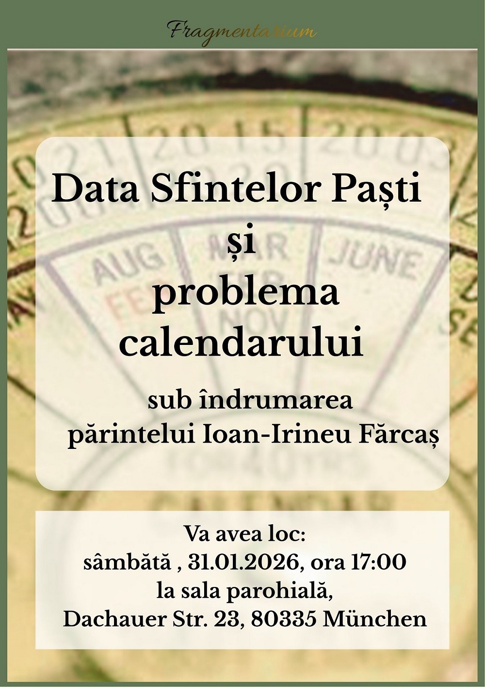 Fragmentarium ianuarie