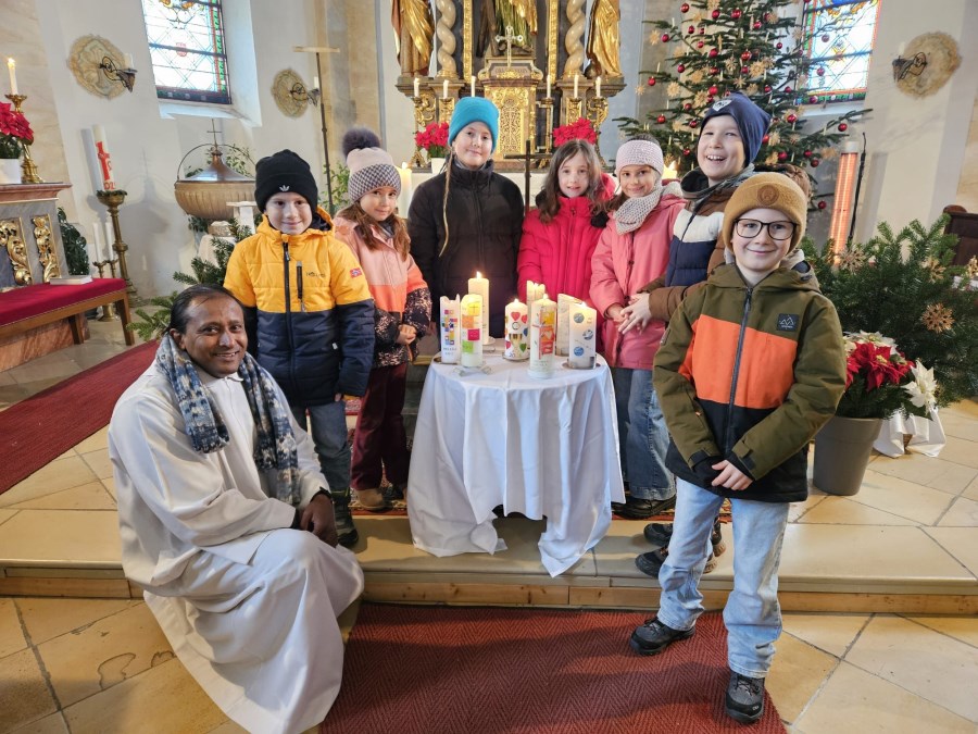 Erstkommunionkinder in Eberspoint 2026