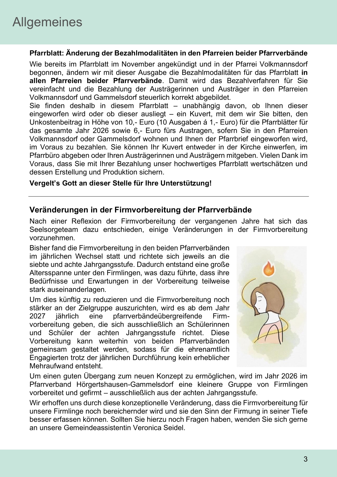 Pfarrblatt für die Pfarrverbände Hörgertshausen-Gammelsdorf und Mauern 02.Februar bis 01.März 2026 Seite 03