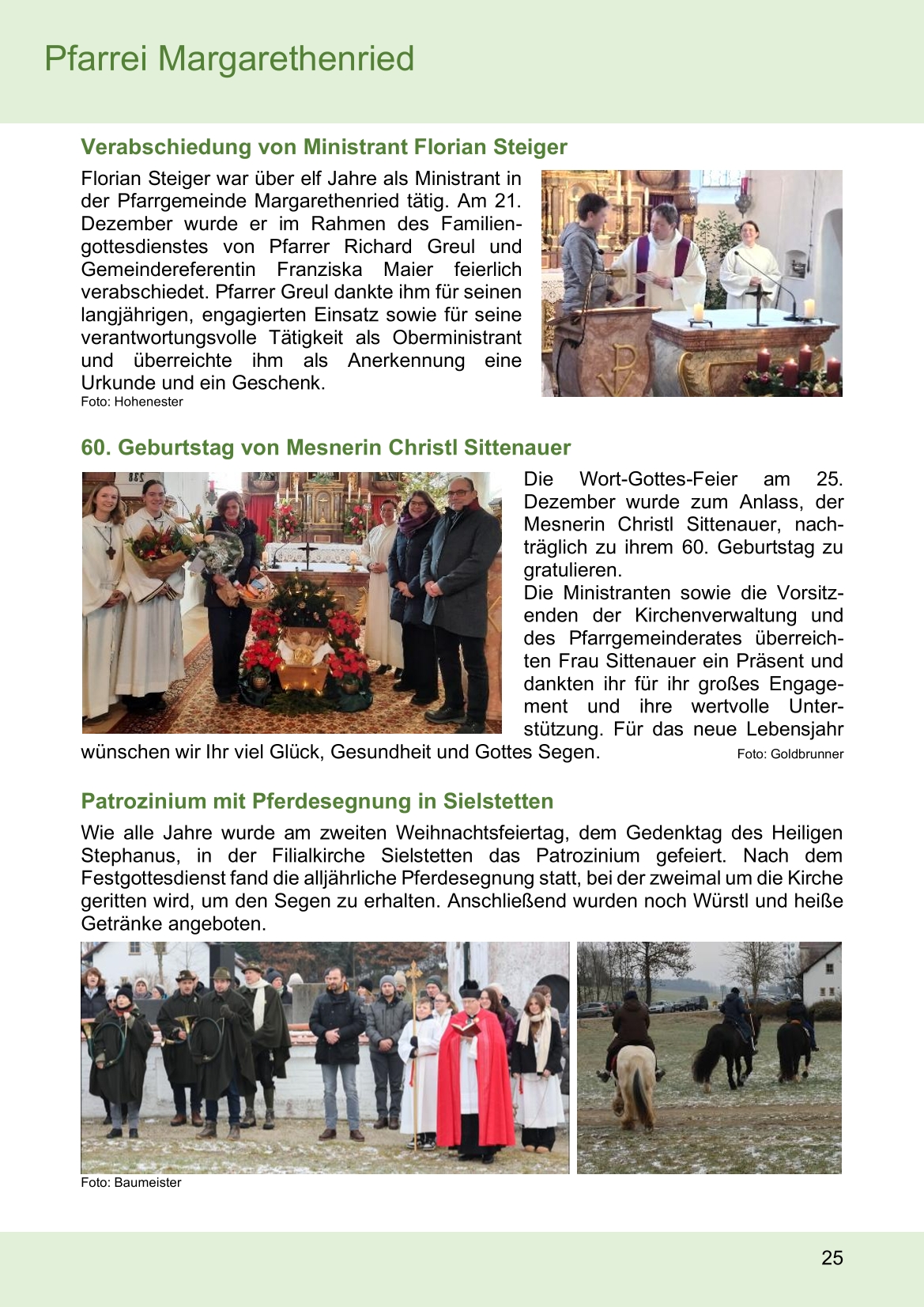 Pfarrblatt für die Pfarrverbände Hörgertshausen-Gammelsdorf und Mauern 02.Februar bis 01.März 2026 Seite 25
