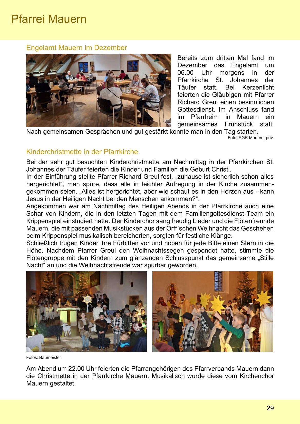 Pfarrblatt für die Pfarrverbände Hörgertshausen-Gammelsdorf und Mauern 02.Februar bis 01.März 2026 Seite 29