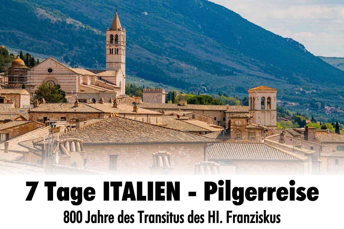2026-09 Pilgerreise Assisi Teaser