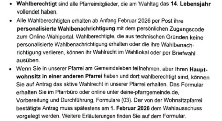 auszug bekanntmachung