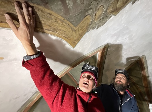 Freilegung Malerschichten