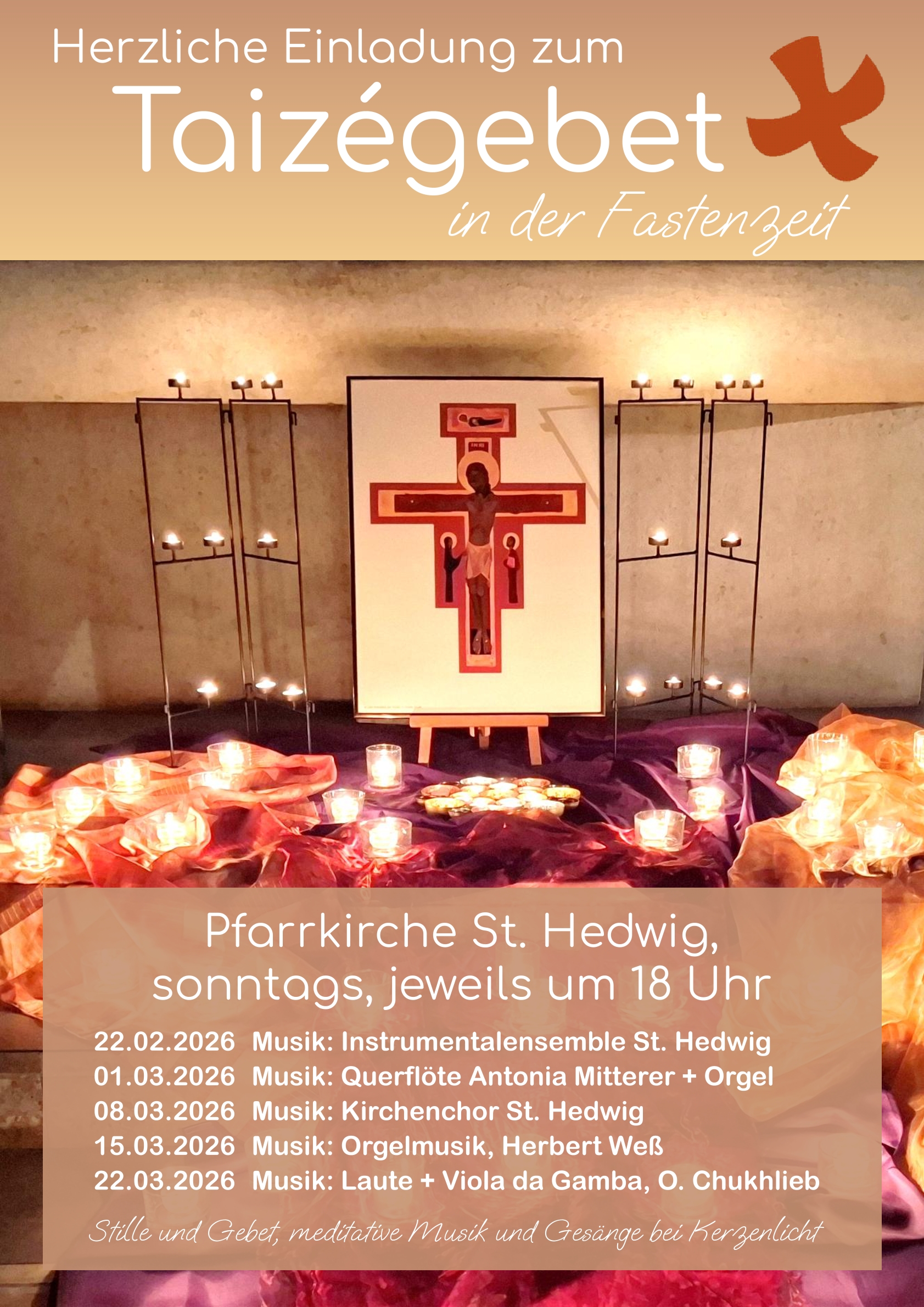 Taizé-Gebete in St. Hedwig