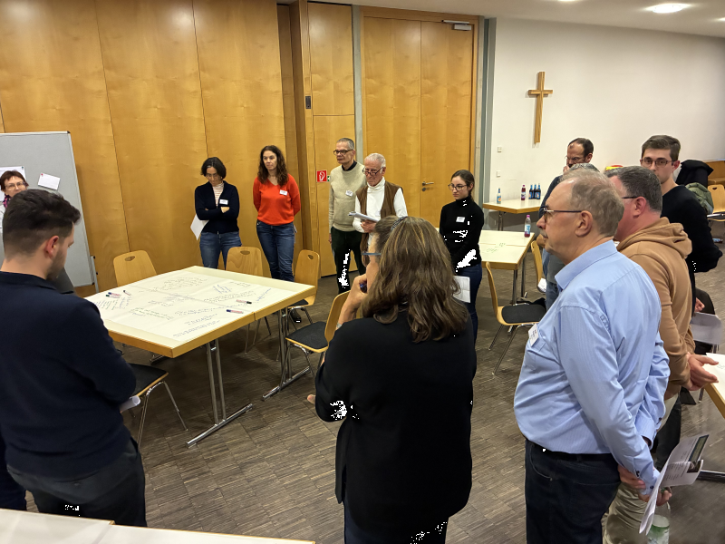 Abschlussrunde des 3. Treffens