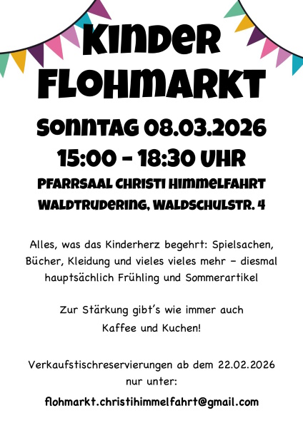 Kindersachen Flohmarkt