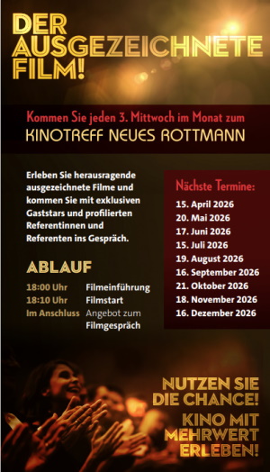 Flyer Der Ausgezeichnete Film 2026