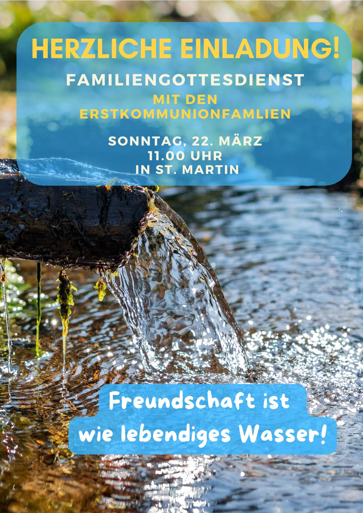 Familiengottesdienst für Erstkommunionseltern in St. Martin
