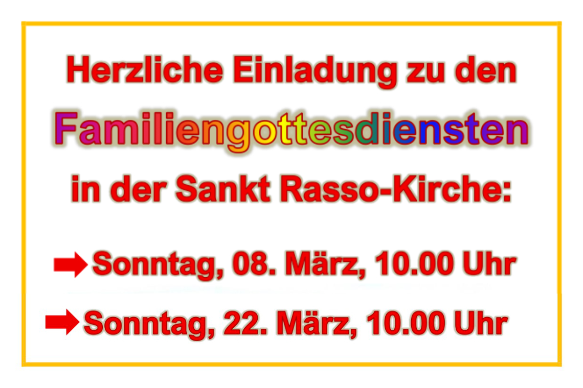 2026-03-08 Familiengottesdienst Teaser