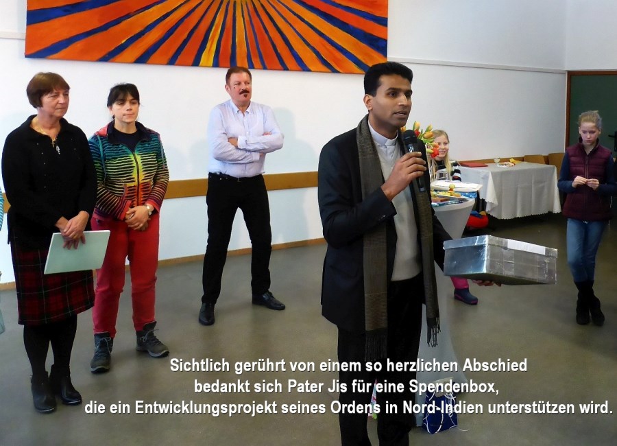 Abschied für Pater Jis Mangaly