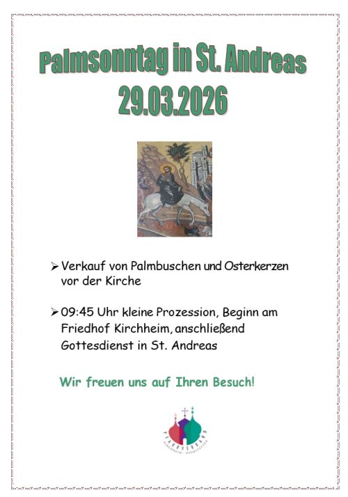 Palmsonntag in Kircheim