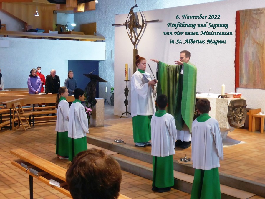 neue ministranten AM 2022