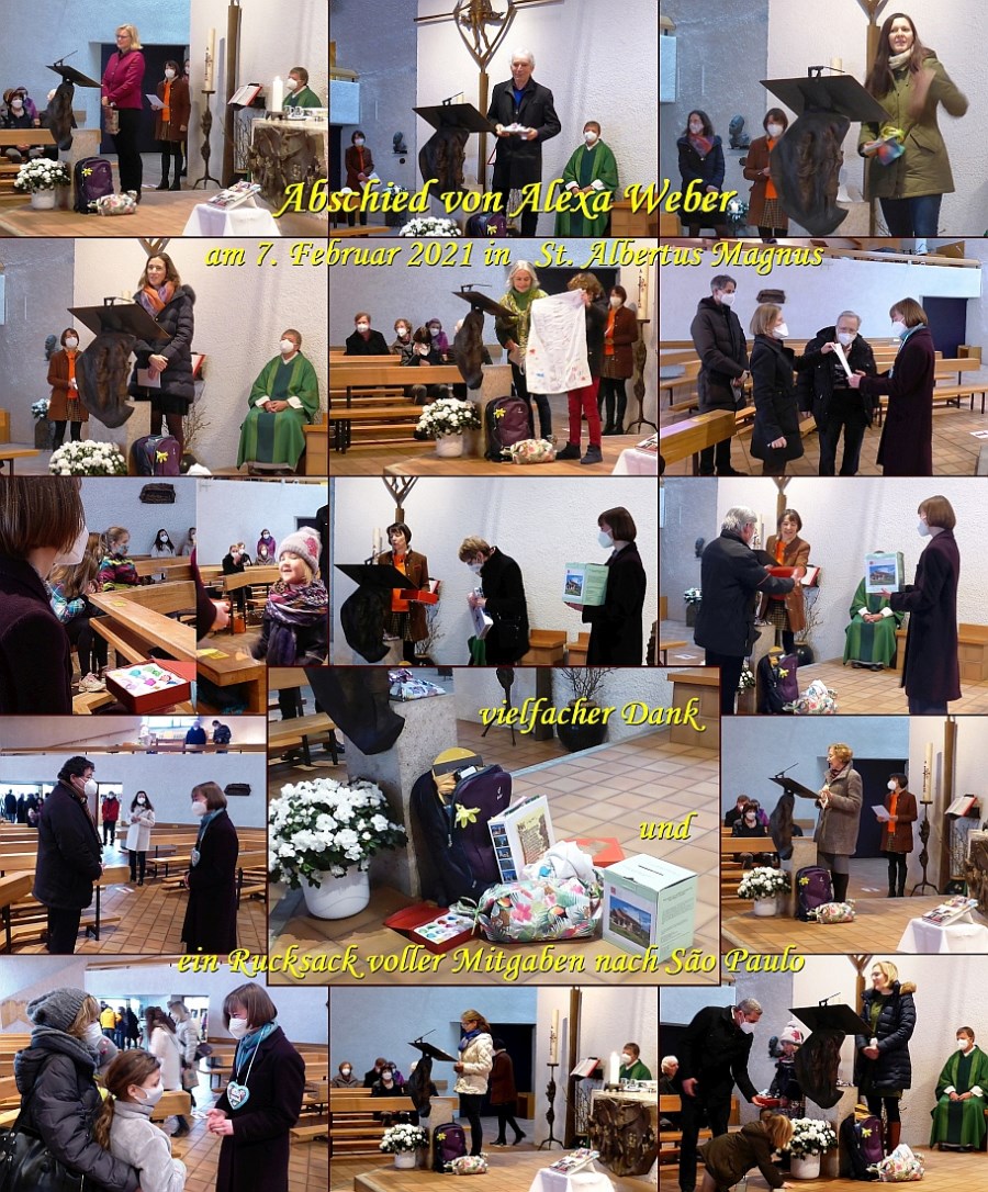 Abschied Alexa Weber - Collage 2