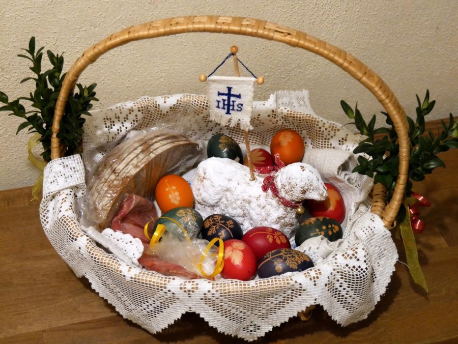 Geweihte Osterspeisen