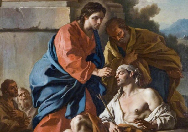 Isus liječi slijepca