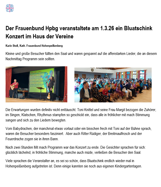 Bluatschink Familienkonzert 2026