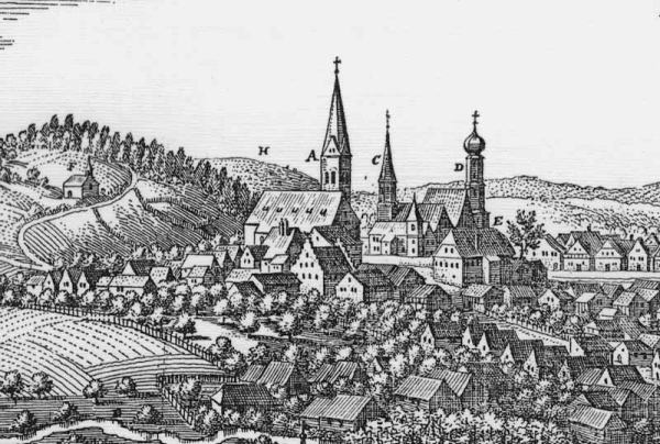 Stich von Merian um 1640