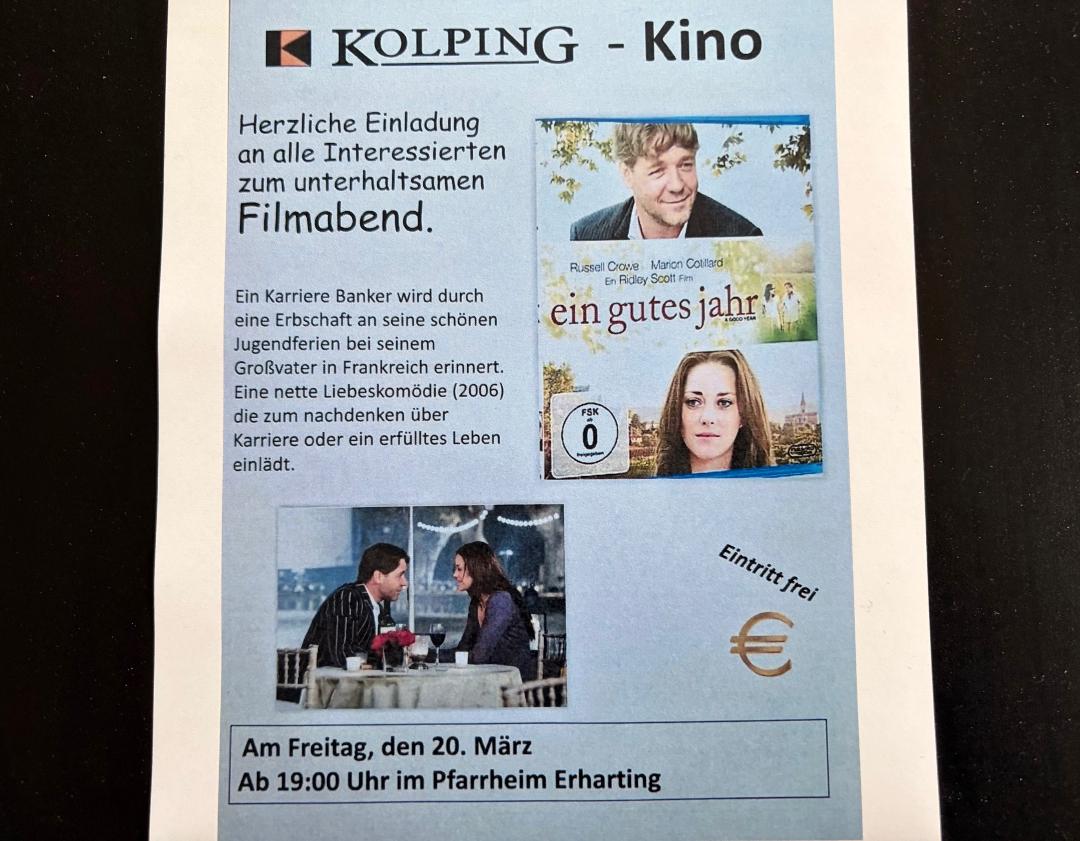 Filmabend Kolping Familie