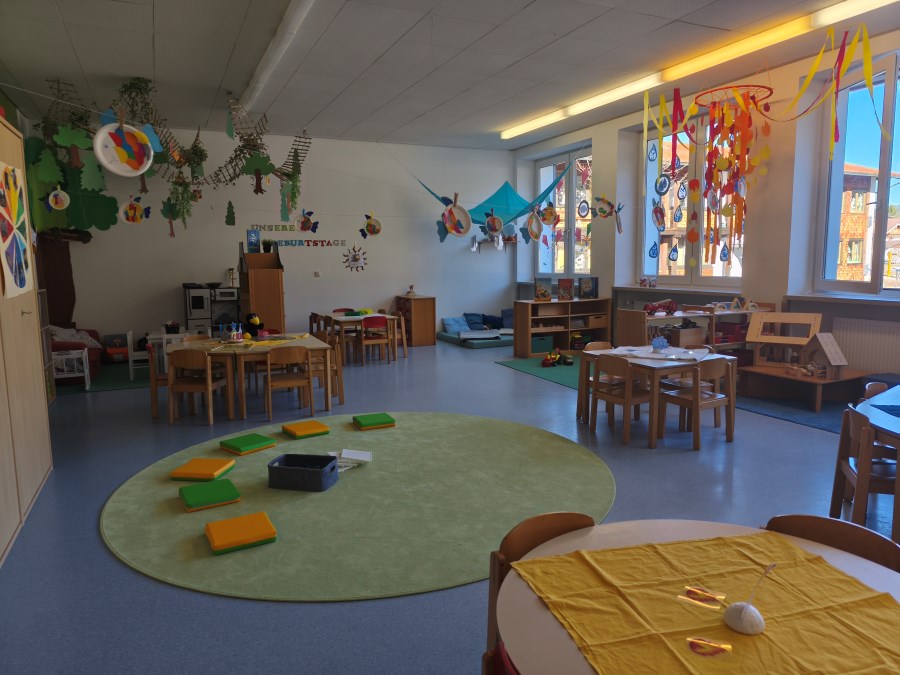 Schlawuzis Gruppenraum