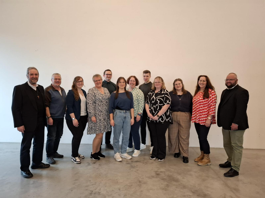 Neugewählter PGR Garching bei konstituierender Sitzung