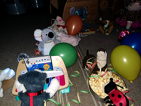 Kuscheltierübernachtung Impressionen