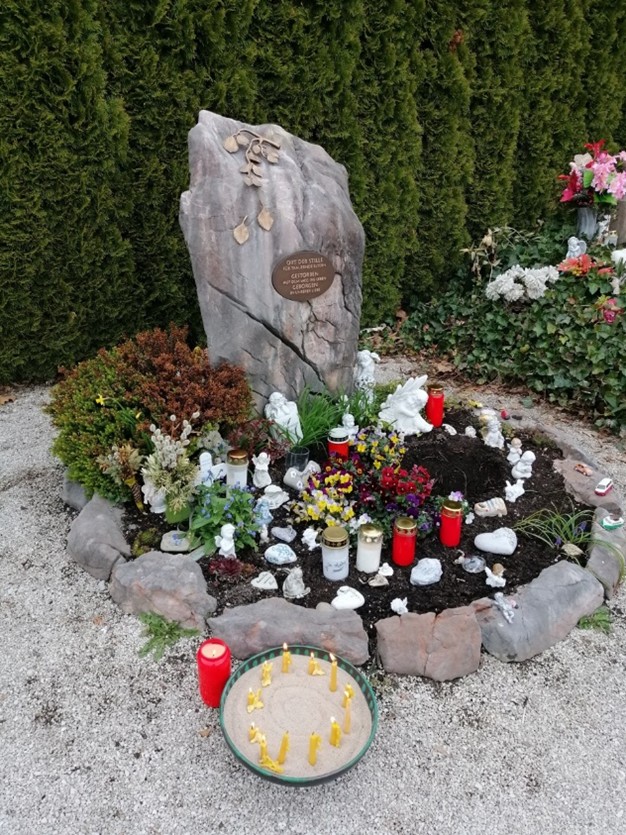 Beisetzung Stillgeborene in St. Zeno