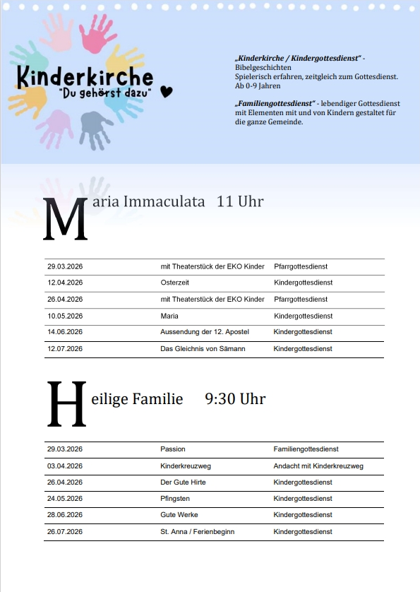 Kigo April bis Sommer2026