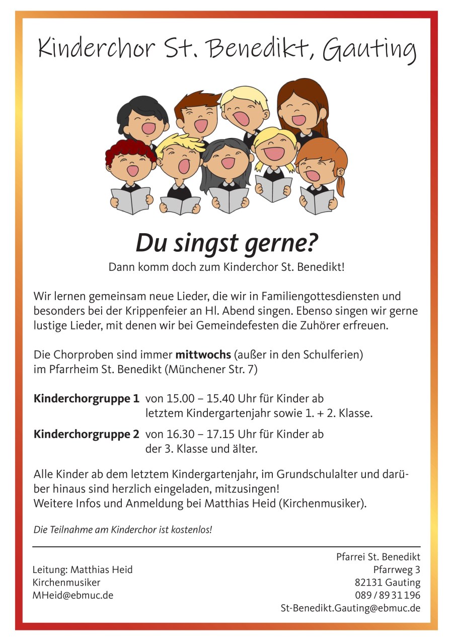Kinderchor_Plakat_2026