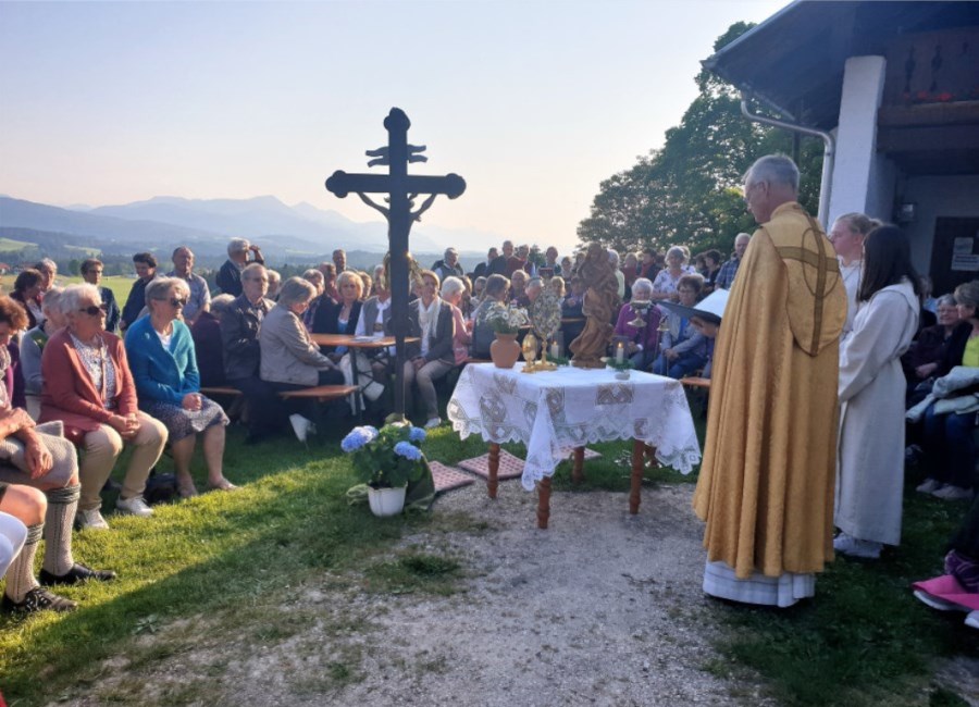 Letzte Maiandacht auf Hochhorn
