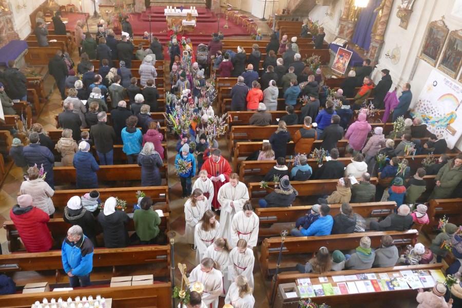 Palmweihe-Prozession