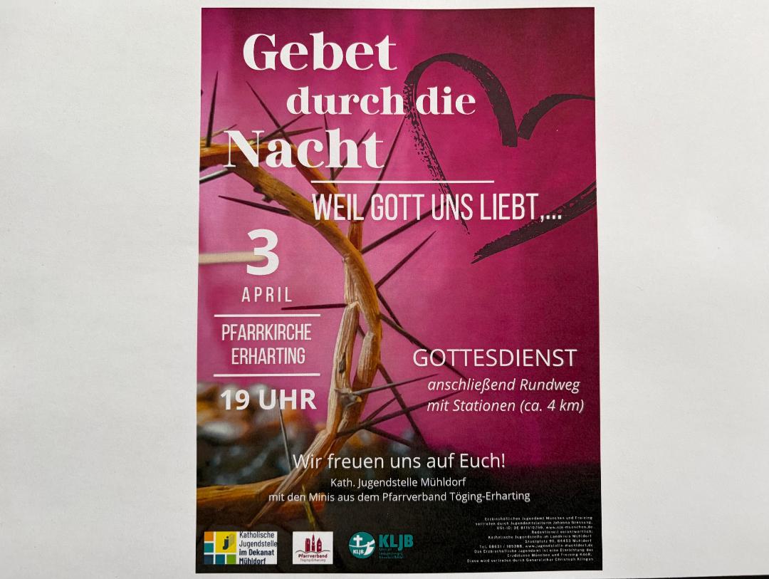 Gebets durch die Nacht...