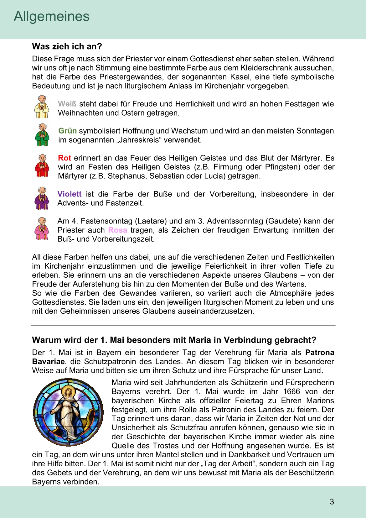 Pfarrblatt für die Pfarrverbände Hörgertshausen-Gammelsdorf und Mauern 04.April bis 03.Mai 2026 Seite 03