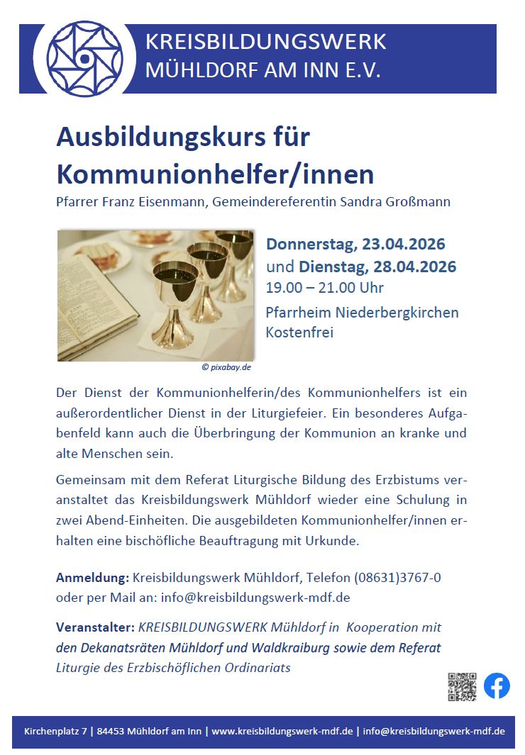 Kommunionhelferausbildung