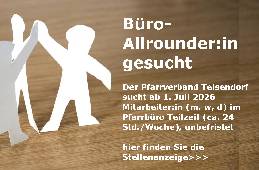 Stellenausschreibung Pfarrbüro