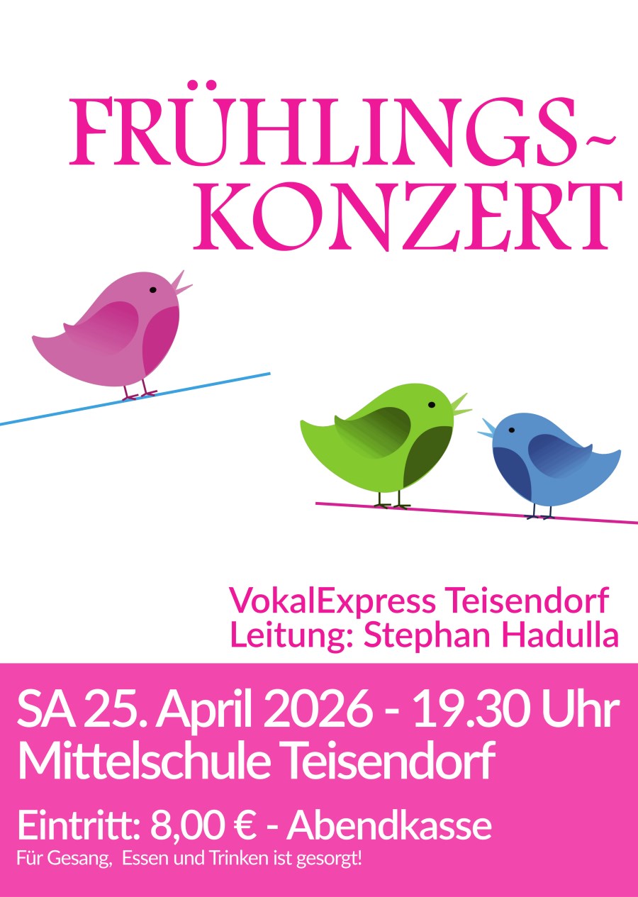 Frühlingskonzert VokalExpress