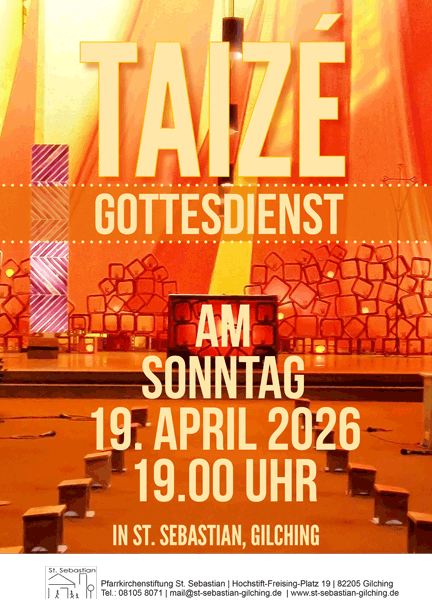 Plakat Taize April 2026