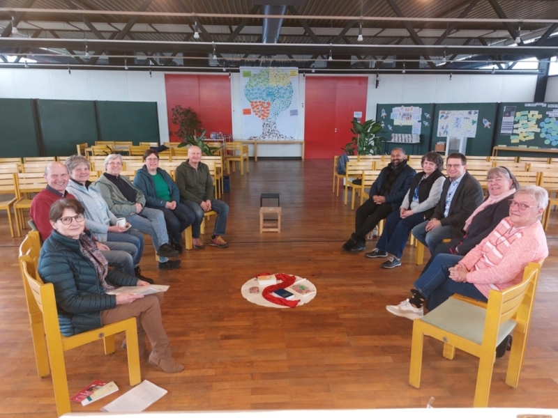 Unser kleiner Kreis der TeilnehmerInnen