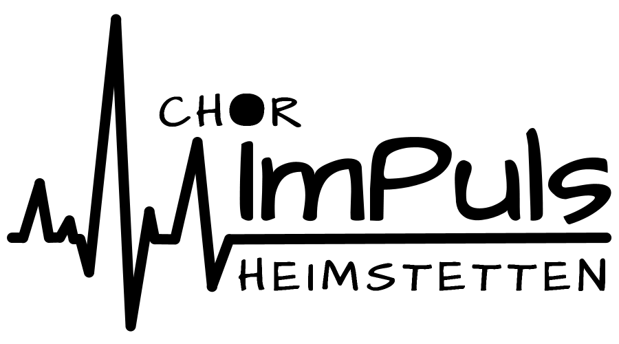 Chor ImPuls Logo schwarz weiß