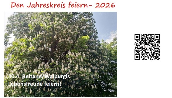 Ankündigung zu den Jahreskreisfesten