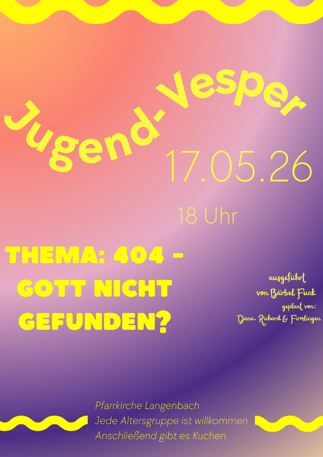 Jugend Vesper Mai 2026