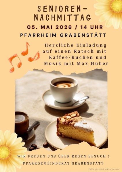 Grabenstätt Seniorennachmittag 05. Mai 2026